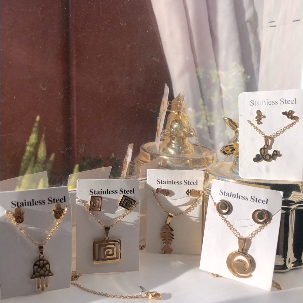Stainless Steel Jewelry Set